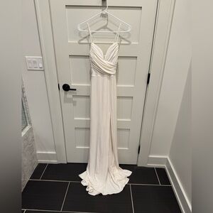 Nookie white gown 🤍